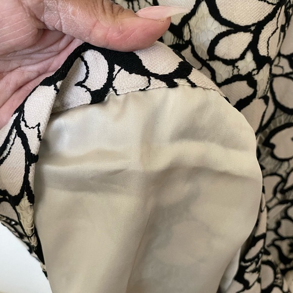 Black and White lace Dress - Picture 3 of 5